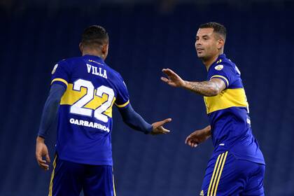 Edwin Cardona y Sebastián Villa