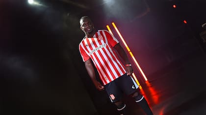 Edwuin Cetré Angulo, jugador de Estudiantes de La Plata.