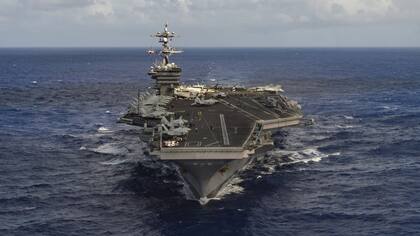 EE.UU envió el portaviones Carl Vinson a Corea del Sur