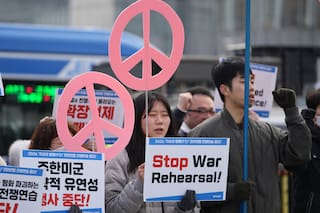 EE.UU. inicia una gran maniobra militar con Corea del Sur mientras libra una guerra en Oriente Medio