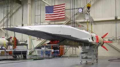 EE.UU. mostró este misil de crucero hipersónico, el Boeing X-51, en 2010.