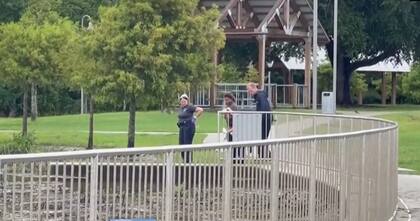 Efectivos de la policía de Calcasieu encontraron el cuerpo de un niño de cuatro años en un lago (Captura de pantalla KSAT 12)