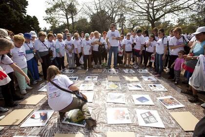Ejercicios grupales de la Fundación Ineco