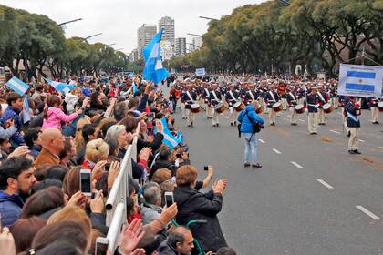 El 10 de julio de 2016 se realizó un desfile militar en avenida del Libertador