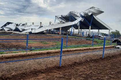 El 100% del daño fue para el galpón nuevo de menos de un año que había costado más de un millón de dólares de inversión y que no tenían asegurado