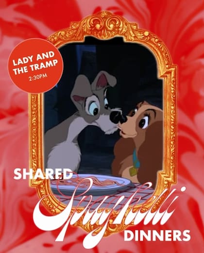 El 14 de febrero incluye una función familiar de La dama y el vagabundo a las 14.30 hs