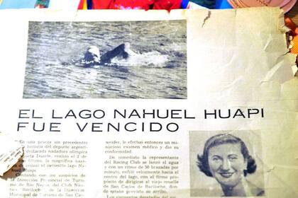 El 2 de marzo de 1963 cruzó a nado el Lago Nahuel Huapi: "La prueba más linda del mundo. Estuvo todo Bariloche mirando, fue hermosísimo. Es un orgullo", recordaba Coca Duarte.
