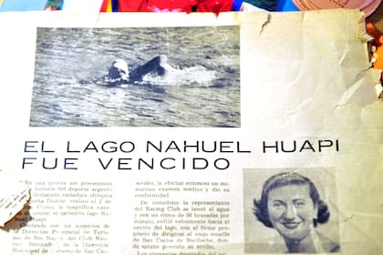 El 2 de marzo de 1963 cruzó a nado el Lago Nahuel Huapi: "La prueba más linda del mundo. Estuvo todo Bariloche mirando, fue hermosísimo. Es un orgullo", recuerda ahora Duarte sobre esa experiencia.