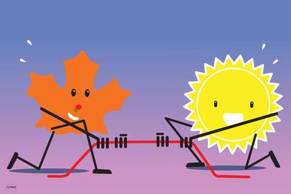 El 20 de marzo se viene el cambio de estación