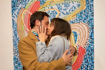 El 21 de junio, Celeste Cid no tenía el anillo de boda (Foto Instagram @mcelestia)