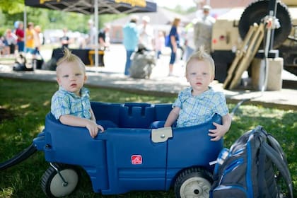 El 21/12 es el Día de los Gemelos en la Argentina (Foto: Dustin Franz - AFP)