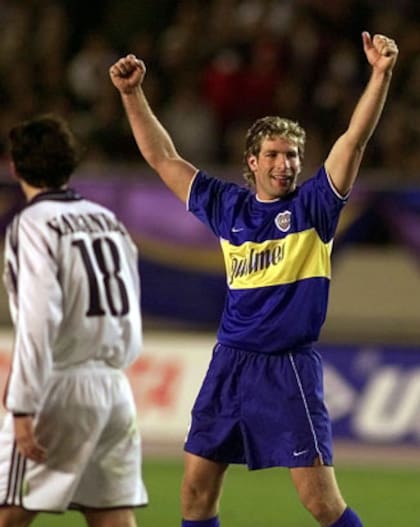 El 28 de noviembre de 2000, en Japón, Palermo hizo sus goles más importantes en Boca: fue en la victoria ante Real Madrid 2-1