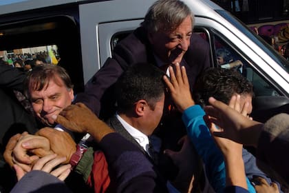 El 29 de junio de 2006, Néstor Kirchner participó de un acto con la comunidad boliviana en Hurlingham junto al presidente Evo Morales
