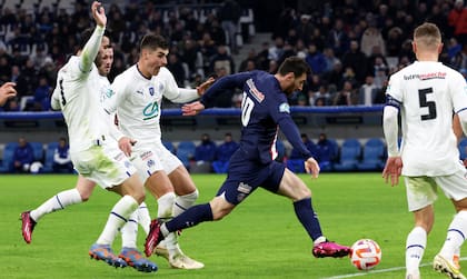 El 8 de febrero Marsella le ganó a PSG por la Liga de Francia y lo eliminó en octavos de final