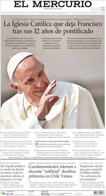 El Mercurio.
