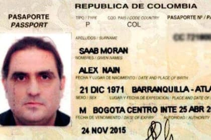 La identificación de Alex Saab