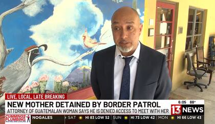 El abogado de Erika también denunció que no siempre es fácil tener comunicación con ella