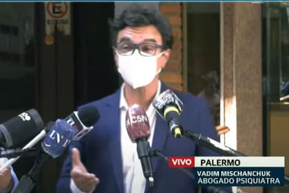 El abogado de la psiquiatra Agustina Cosachov