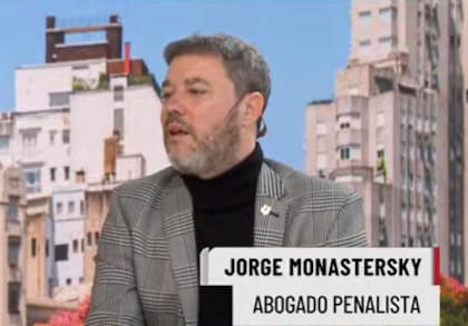 El abogado penalista Jorge Monastersky,
