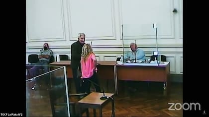 El abogado Rubén Carrazzone, en el juicio en el que se defiende a sí mismo, acusado de haber asesinado a su esposa, Stella Maris Sequeira