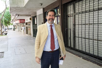 El abogado Tomás Farini Duggan, representante de los hijos de la víctima