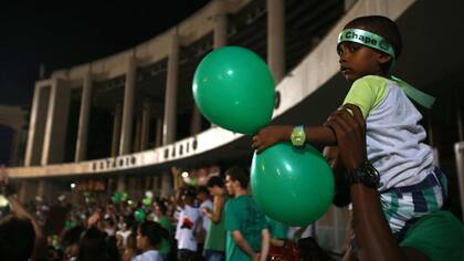 El abrazo al mítico Maracaná