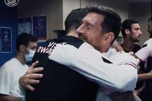 El abrazo de Messi con Sergio Ramos y el reencuentro con... Icardi
