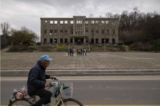 Una ciudad perdida coreana refleja la profunda cicatriz que es hoy la frontera