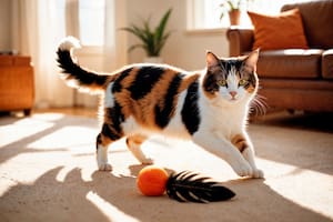 Los beneficios que trae a la salud de tu gato jugar al menos 20 minutos al día con él