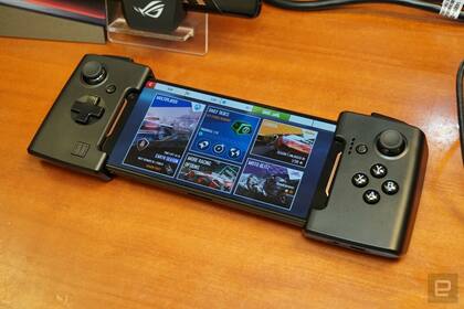 El accesorio que suma un gamed con controles físicos al Asus ROG Phone