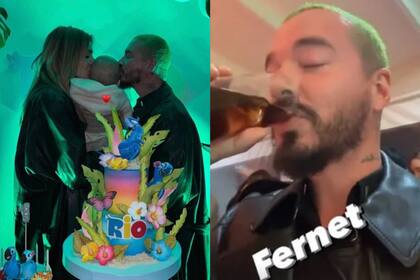 Balvin y Valentina Ferrer festejaron en Córdoba el primer año de su hio, Rio