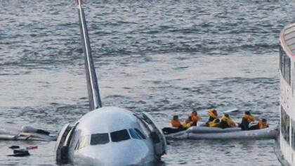 El accidente aéreo de la aeronave 1549 de US Airways que aterrizó en el Río Hudson