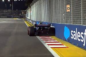 El accidente de Franco Colapinto