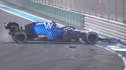 El accidente de Latifi provocó un nuevo Safety Car y sobre el final de la carrera