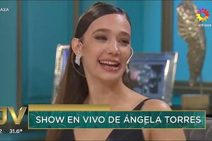 El accidente fashionista de Ángela Torres que requirió una presencia inesperada en la mesaza.