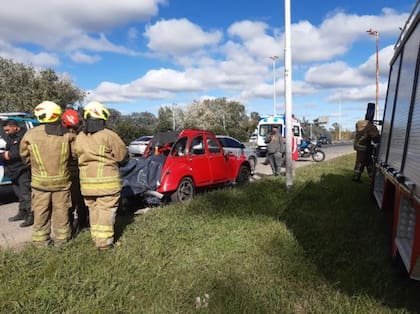 El accidente fatal que tuvo lugar en la Autopista Ezeiza- Cañuelas