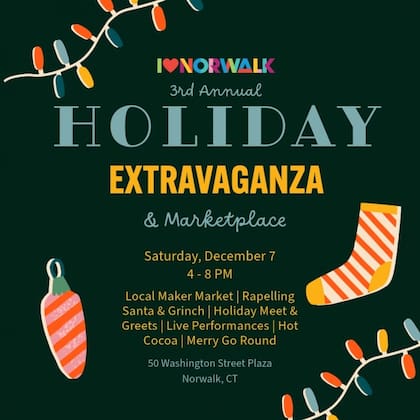 El accidente ocurrió durante el tercer anual de Holiday Extravaganza en la ciudad de Norwalk