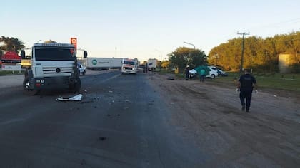 El accidente ocurrió este miércoles en la Ruta Nacional 158
