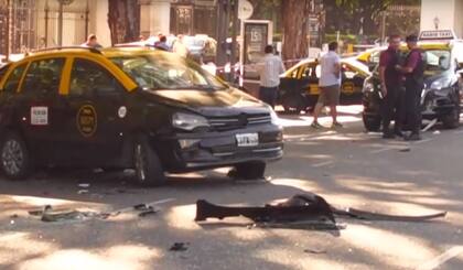 El accidente ocurrió sobre avenida del Libertador