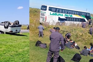 Al menos dos muertos en un accidente entre un micro y una camioneta