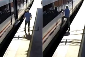 Un hombre quedó atrapado cuando intentaba subir a un tren en Madrid: murió y la empresa intenta culparlo