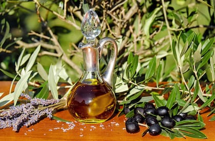 El aceite de oliva es rico en antioxidantes, especialmente en vitamina E