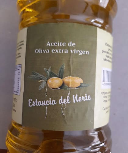El aceite de oliva extra virgen de Estancia del Norte