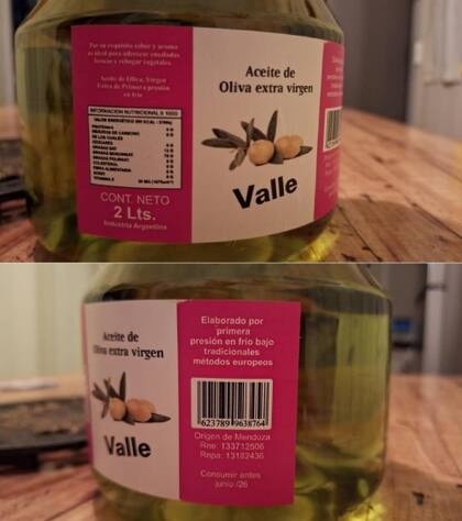 El aceite de oliva extra virgen prohibido por la Anmat