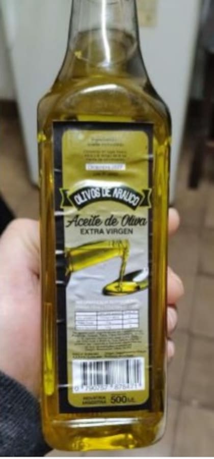 El aceite Olivos de Araujo