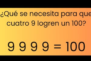El acertijo matemático que se deberá resolver en 30 segundos