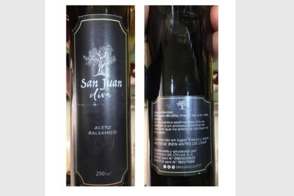 El aceto balsámico prohibido por el Anmat
