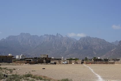 Hadibo, la principal ciudad de la isla yemení de Socotra