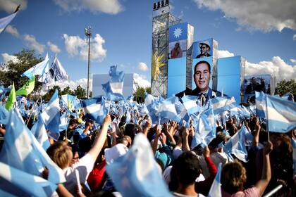 El acto de Alberto Fernández y Cristina Kirchner en La Pampa