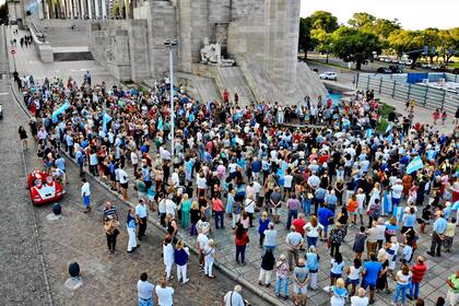 El acto por el aniversario de la muerte de Nisman en Rosario